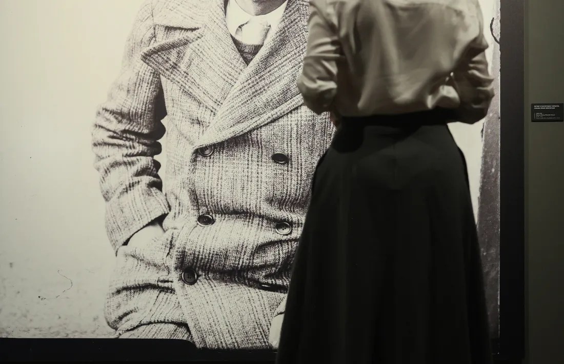 Refugiat sense identificar de la Guerra Civil espanyola retrtat per Ramon d'Areny-Plandolit