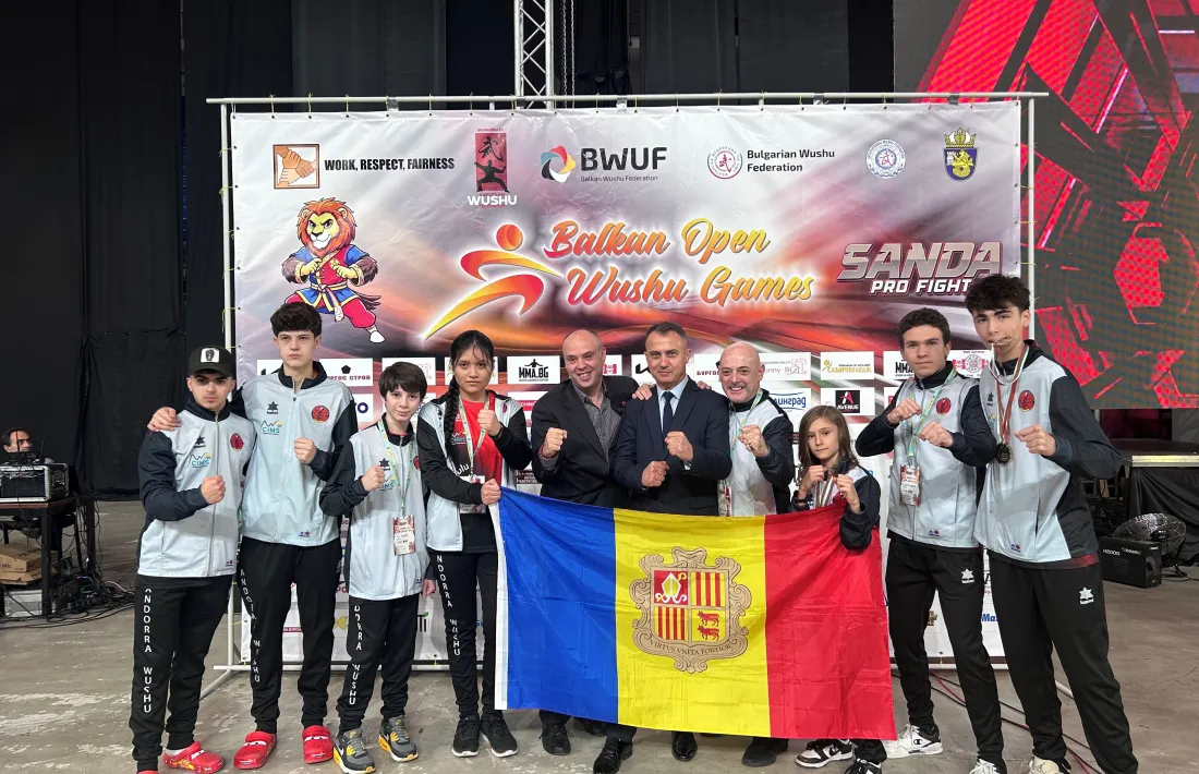 El Wushu andorrà a Bulgària.