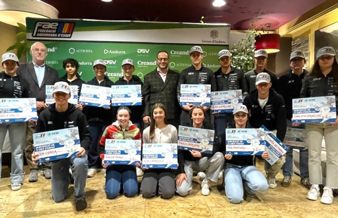 Els premiats Túnel d'Envalira.
