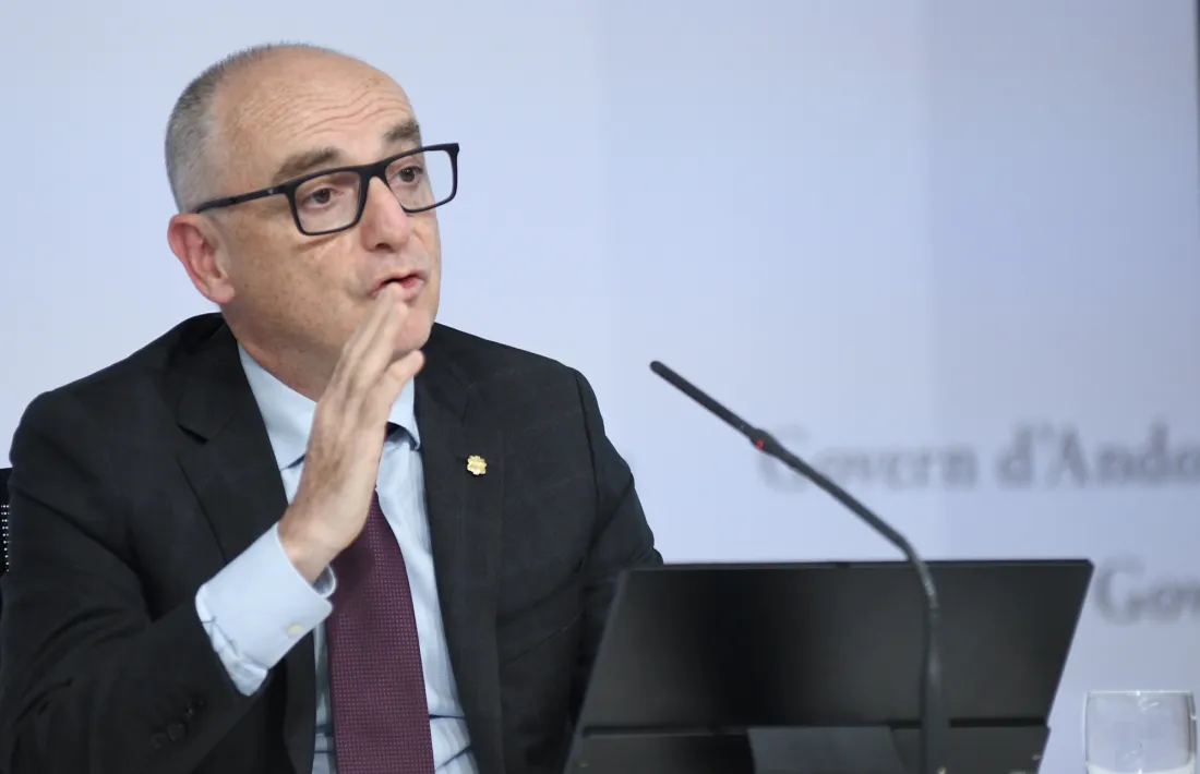 El ministre de Finances, Ramon Lladós. 