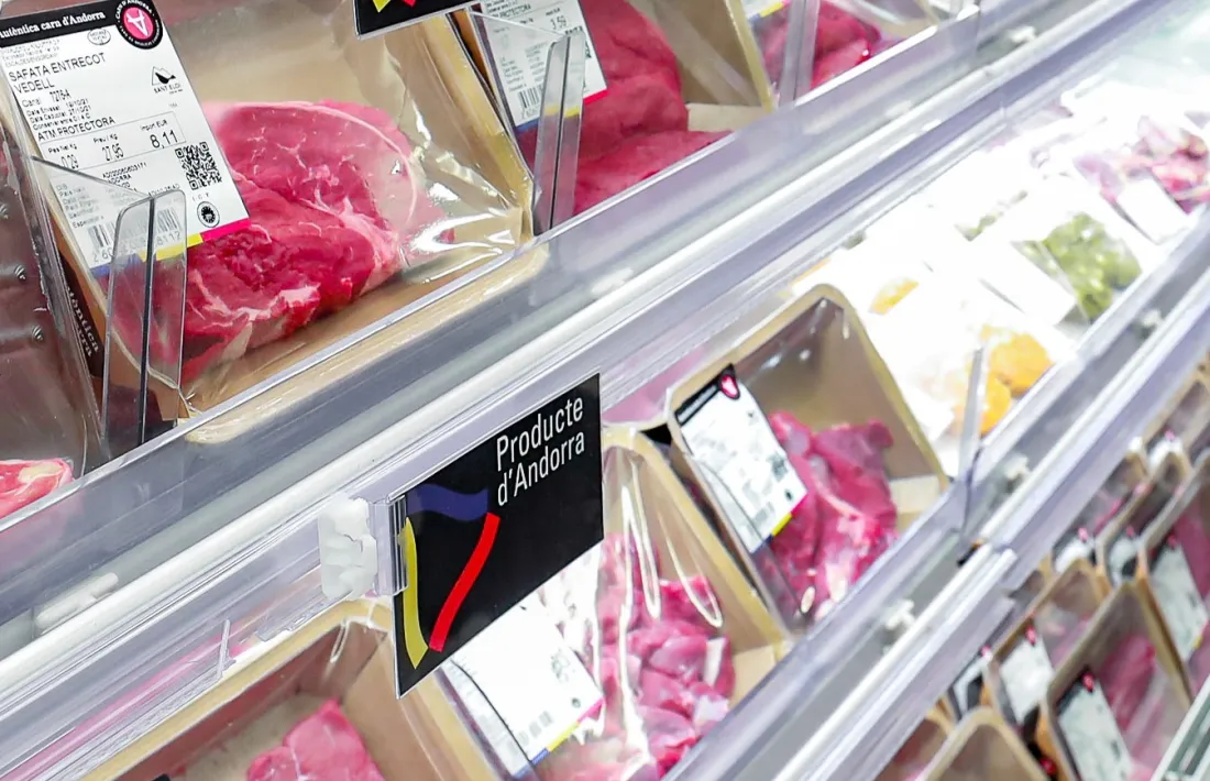Lots de carn de qualitat d'Andorra.