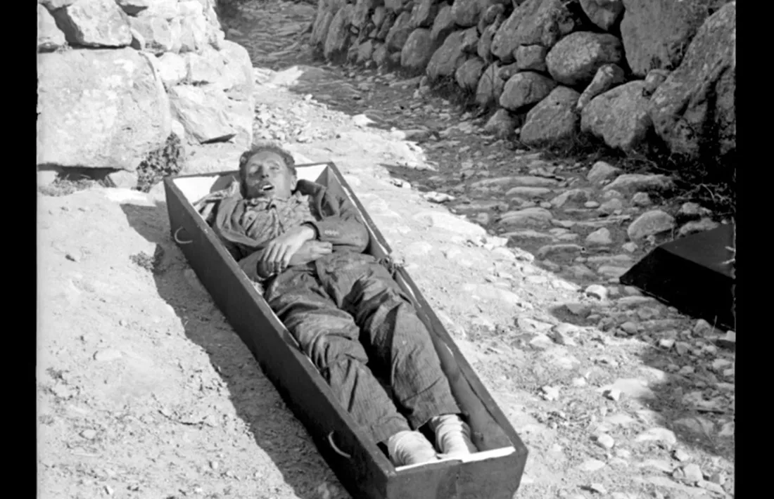 Emili Font va aparèixer mort a la muntanya de Perafita el 9 d'abril del 1937.