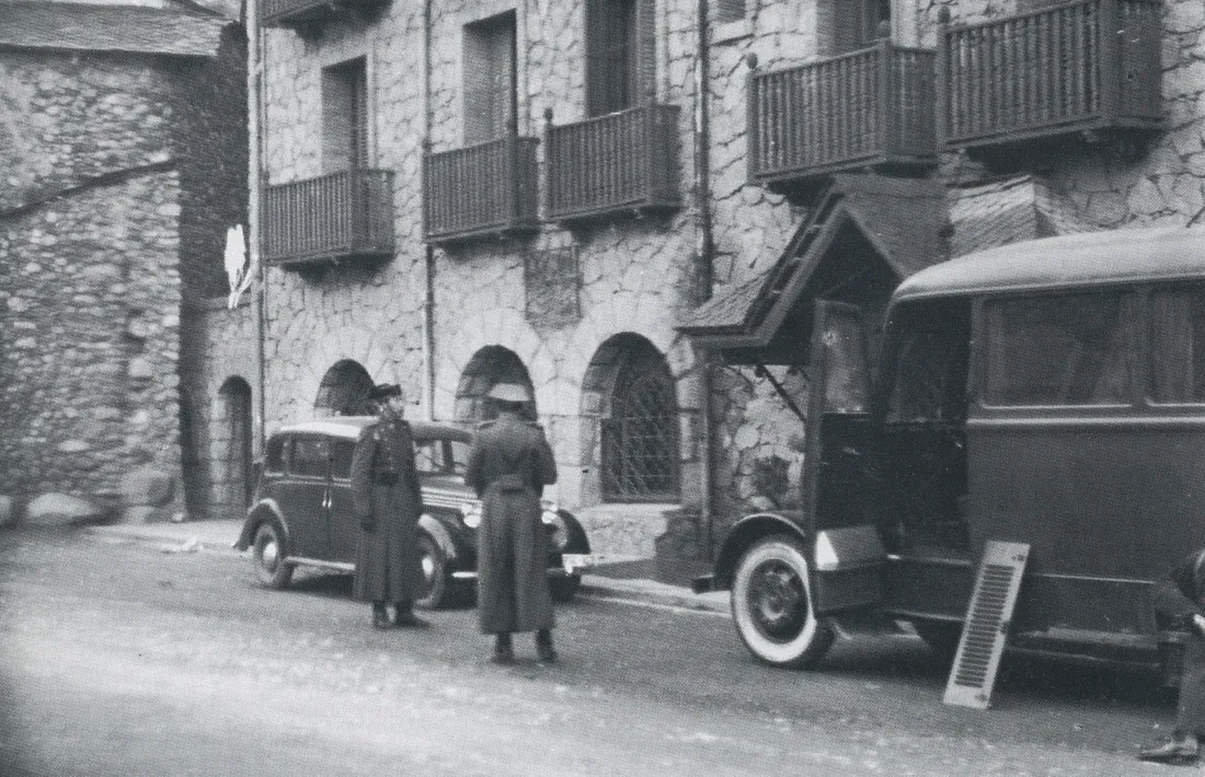 19 de novembre del 1944: els guàrdies de Cueto desembarquen a Escaldes i estableixen el quarter general al Valira