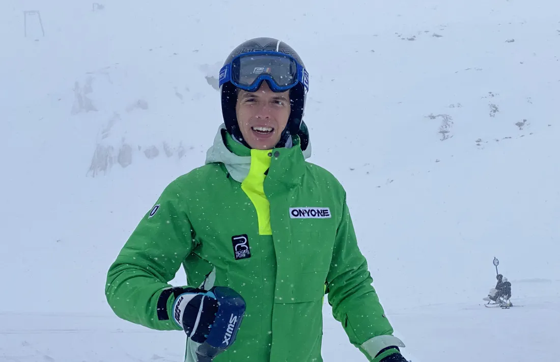 Roger Puig està d'estada a Kaunertal per preparar el nou curs.