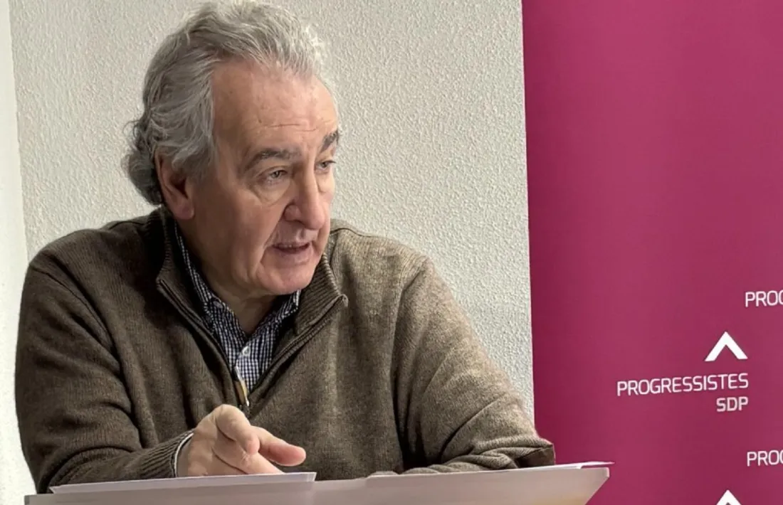 Jaume Bartumeu durant la seva intervenció a l’Assemblea General.