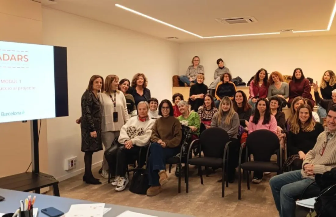 Els participants en la formació del projecte Radars.