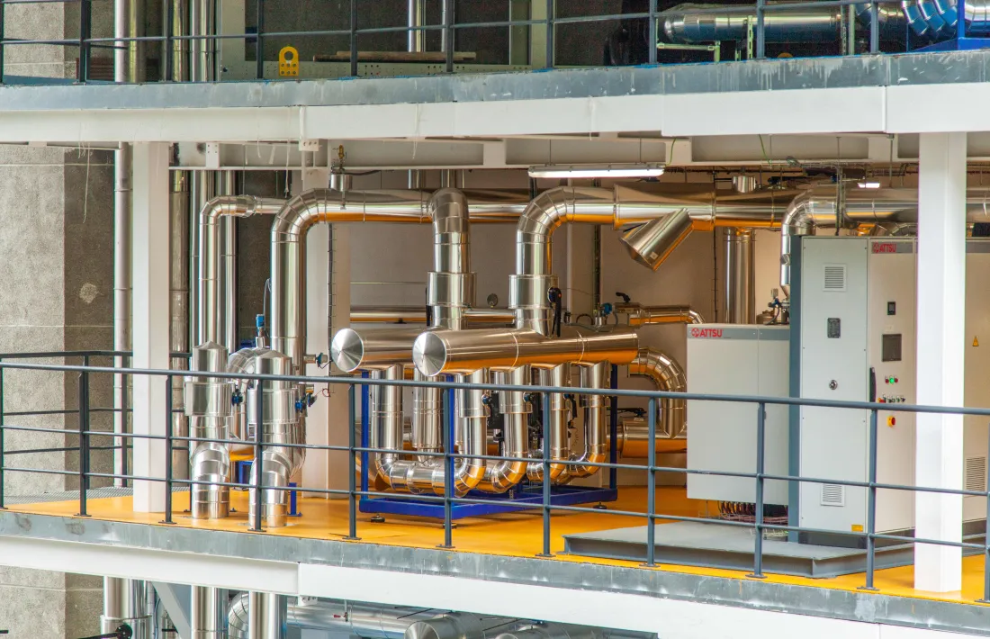 La central de FEDA Ecoterm d'Escaldes