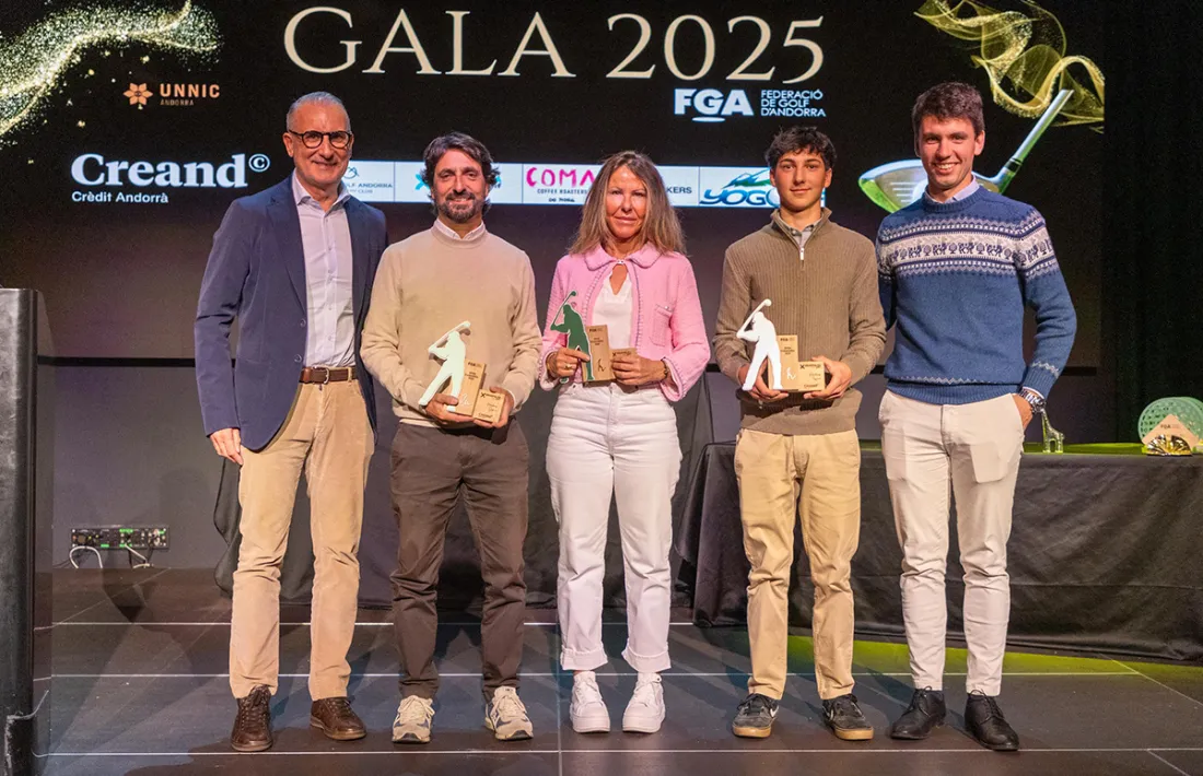 La Fedderació Andorrana de Golf va celebrar la seva Gala.