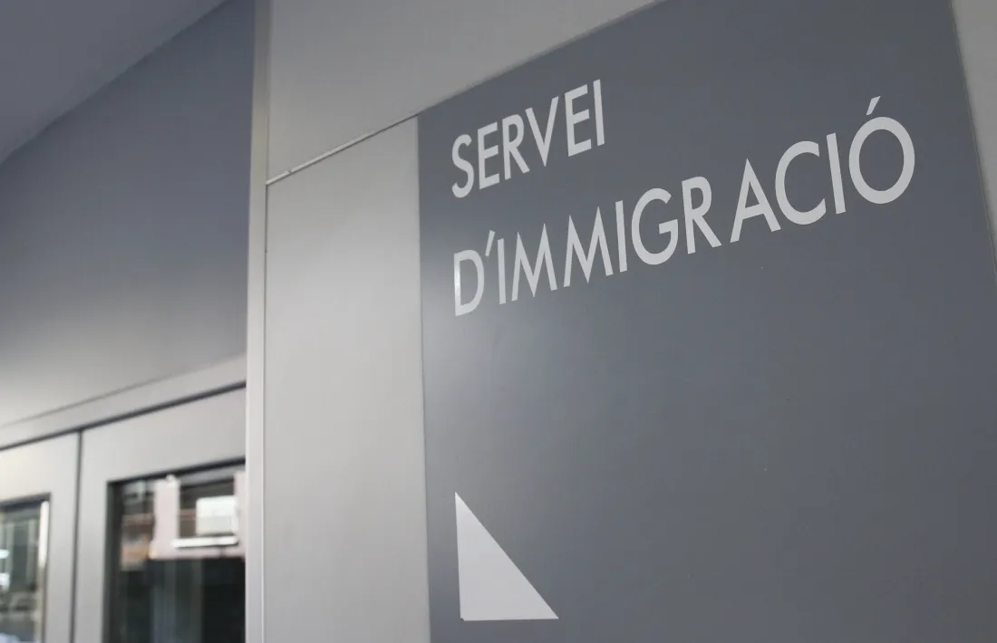 El servei d'Immigració.