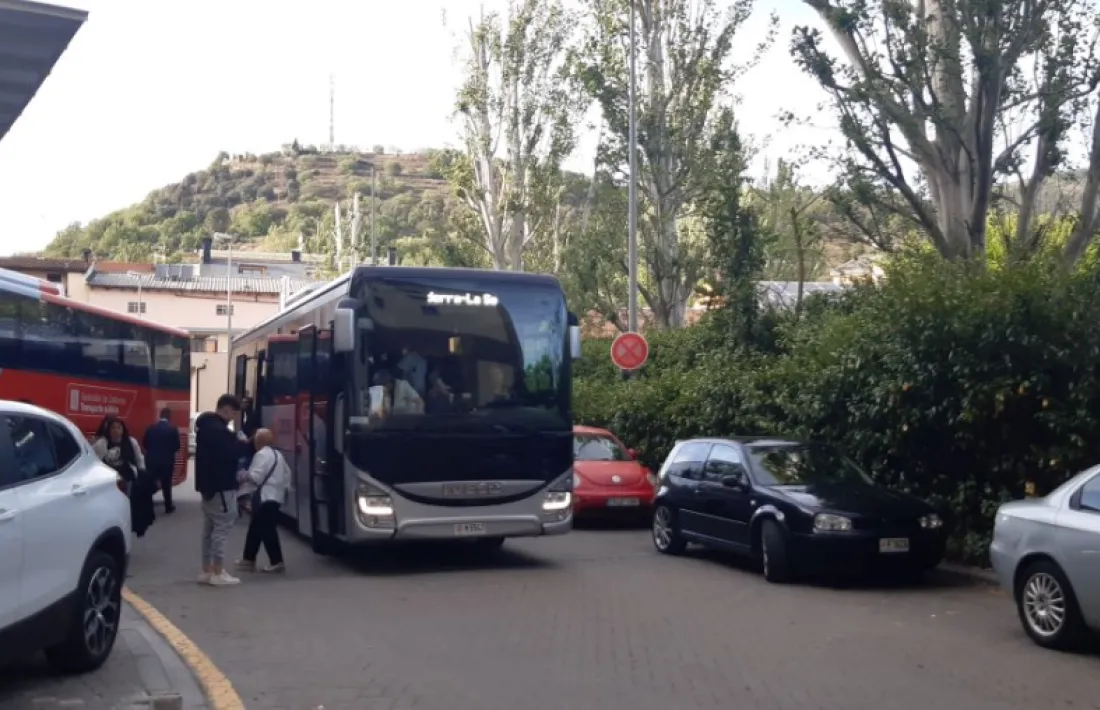 Estación de autobuses de la Seu d'Urgell. 