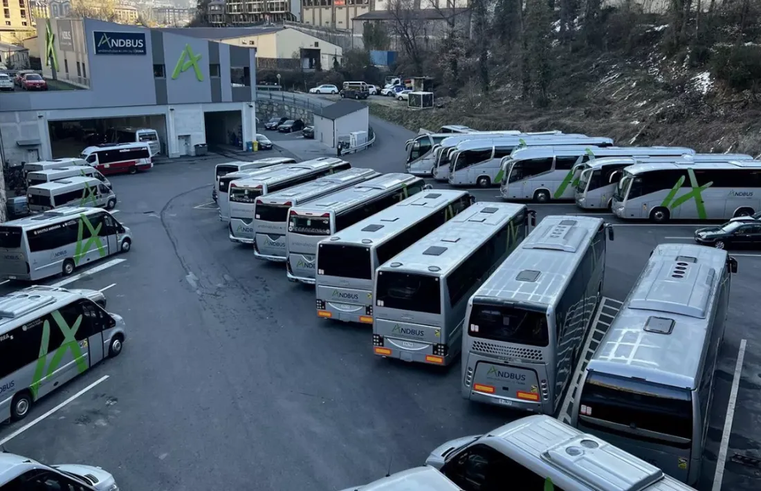 Base Operativa d’Andbus a Andorra la Vella.