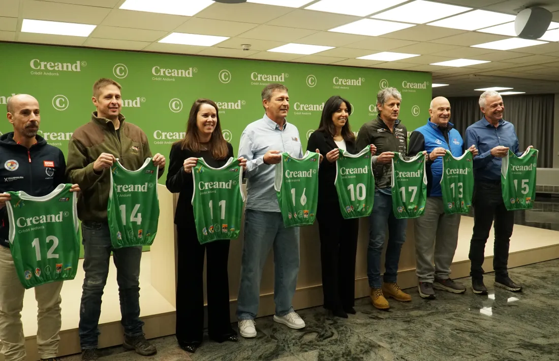 La Copa Creand es va presentar a Creand amb la FAE i els clubs presents.