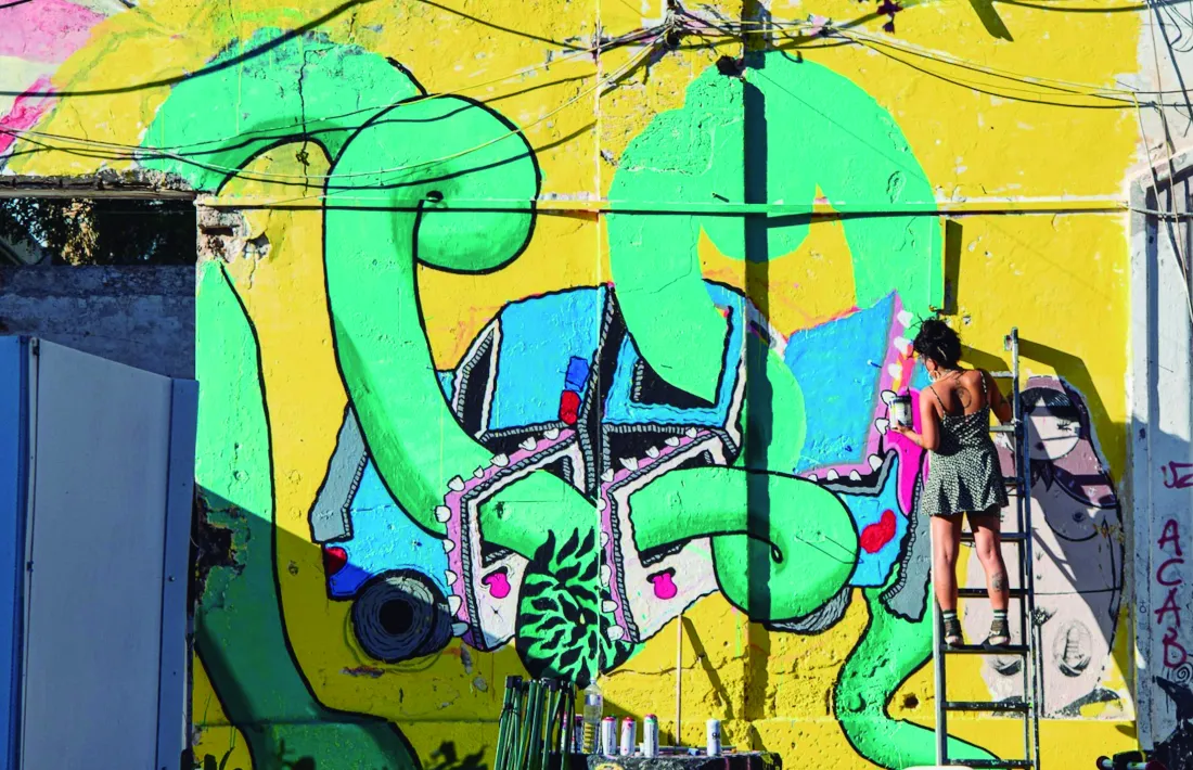 La colombiana Tropidelia, afincada a Barcelona, és un dels sis grafiters internacionals del Virolat 2026.