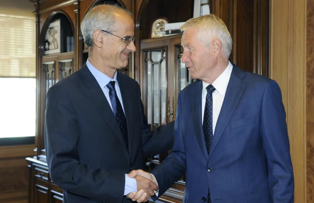 Martí exposa al secretari general del Consell d'Europa la feina en matèria de "transparència i cooperació"