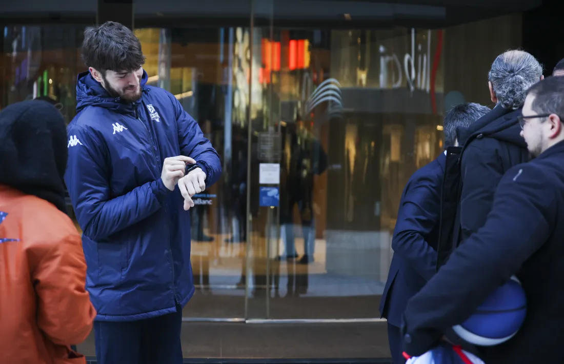 'Kostas' Kostadinov espera que arribi ja la seva hora a la Lliga ACB amb la samarreta del BC MoraBanc.