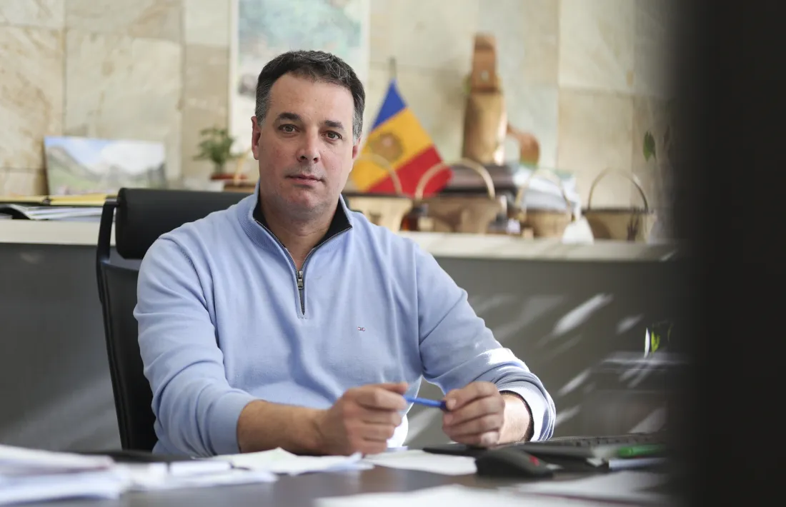 Eduard Betriu, cònsol menor d’Ordino.