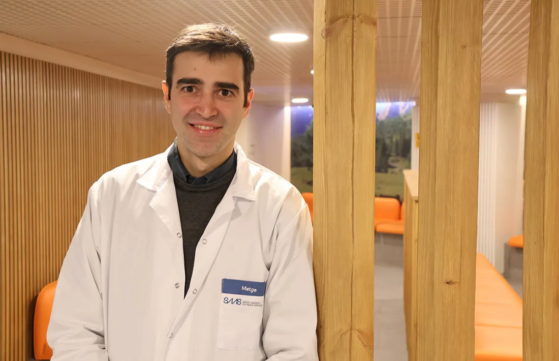 El cap de salut mental, el doctor Joan Soler.