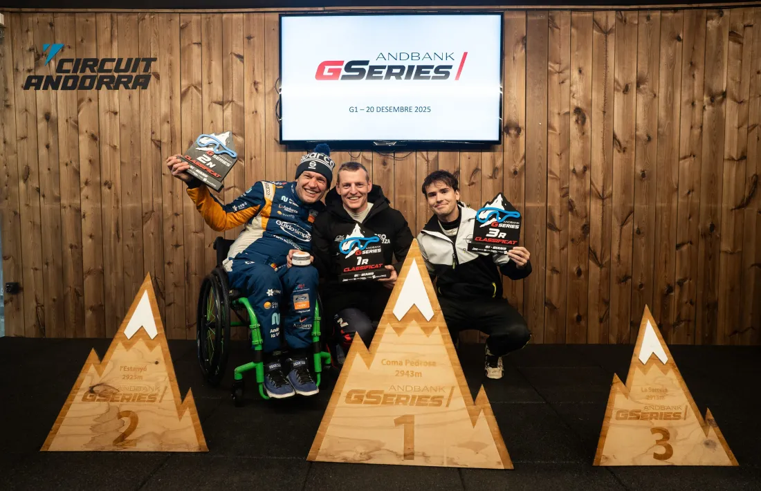 Podi de les Andbank GSeries.