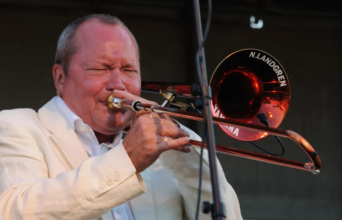 L'estrena de la 42a edició del festival serà cosa del trombonista suec Nils Landgren.