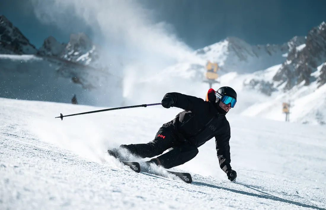 Un esquiador a Ordino Arcalís