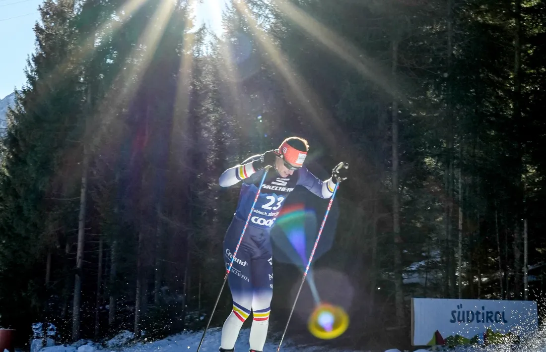 Irineu Esteve, al Tour d'Ski.