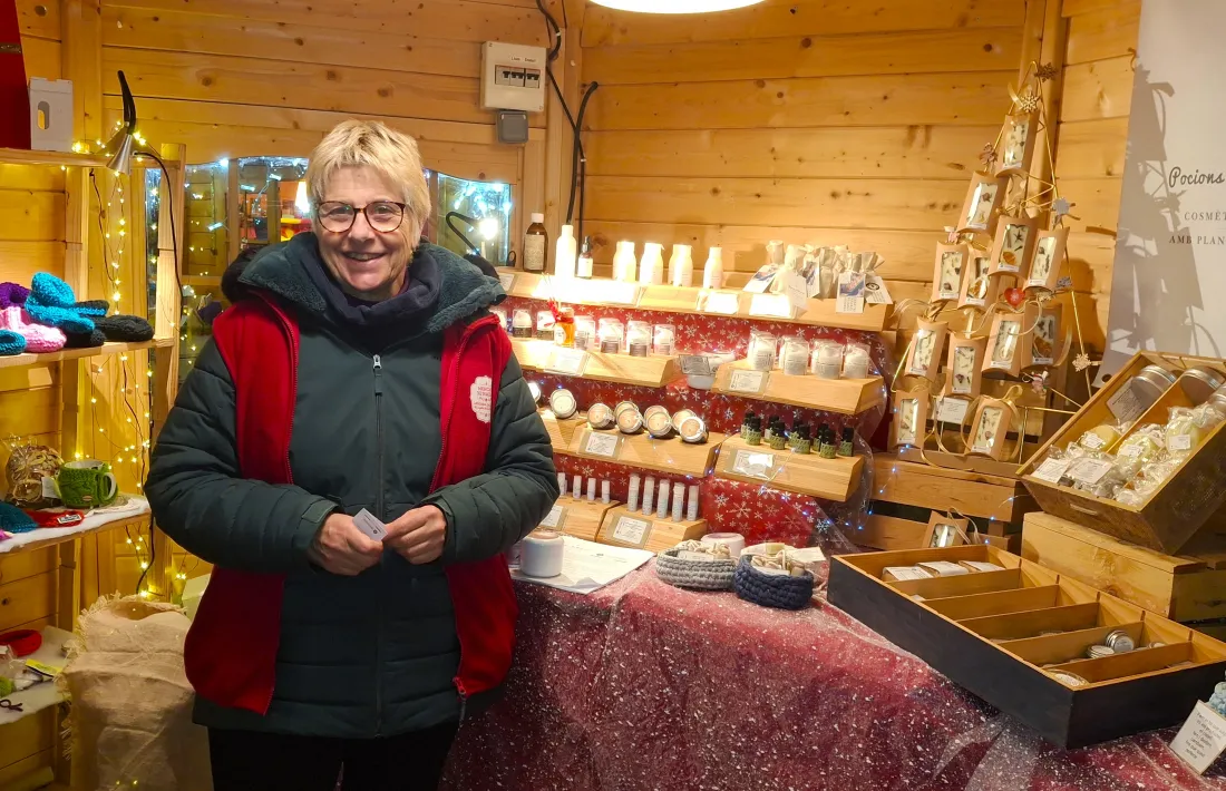 La podreu trobar al Poblet de Nadal fins el dia 5 de gener.