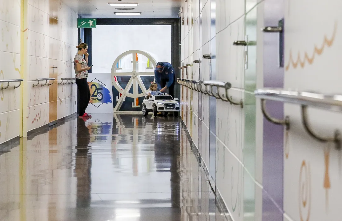 L'ala maternoinfantil de l'hospital Nostra Senyora de Meritxell.