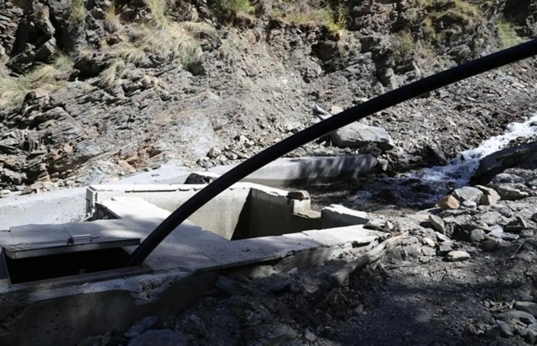 Captació d’aigua de la Peguera, a Sant Julià de Lòria.