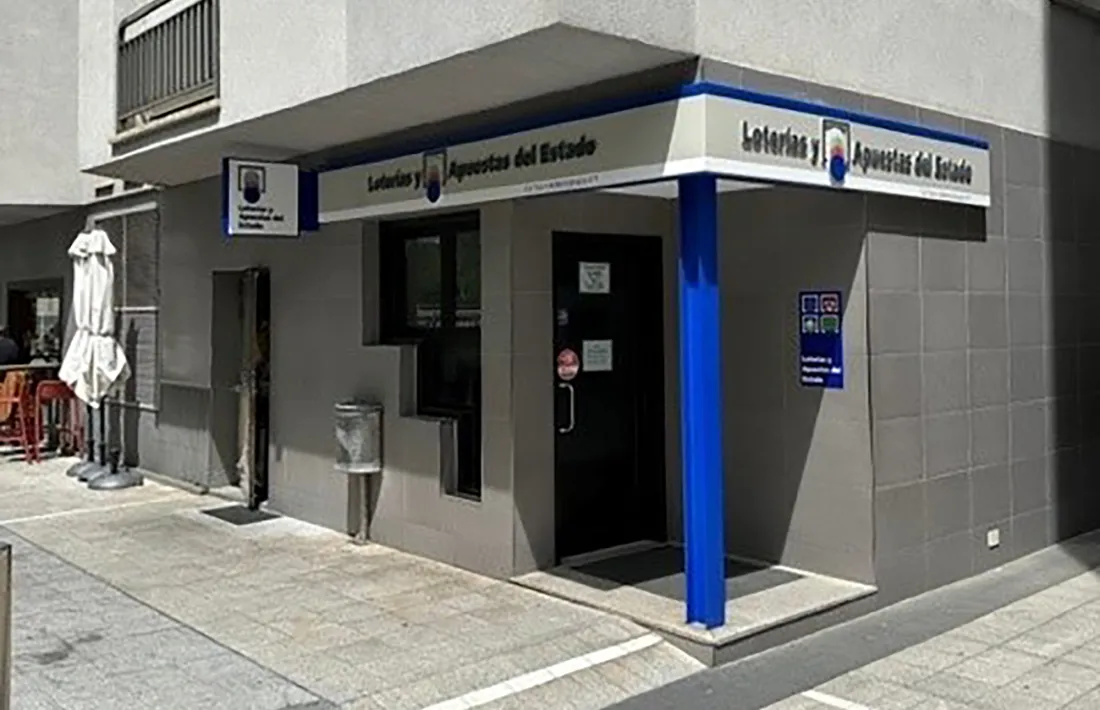 L'administració de loteria Cal Tavi a Escaldes-Engordany.