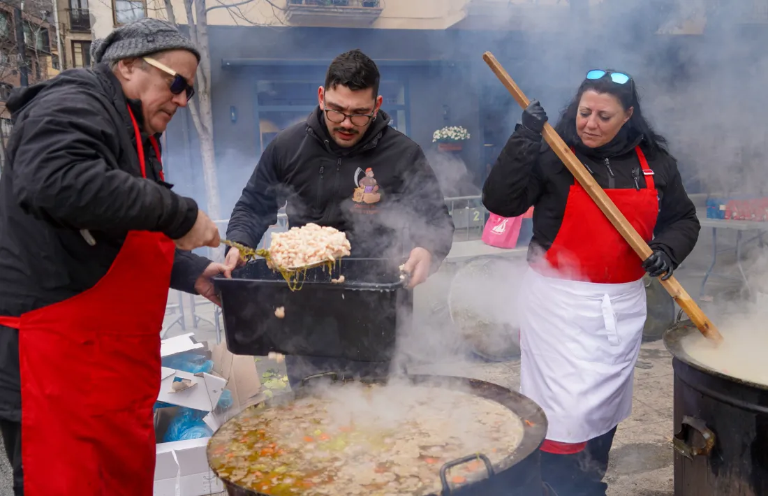 L’Escudella de Sant Antoni que va organitzar l'any passat el comú d'Encamp.