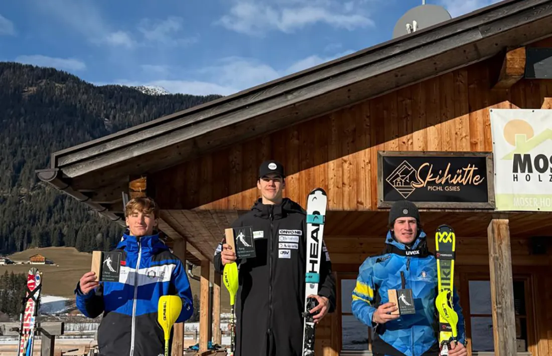 Xavier Cornella, al podi.