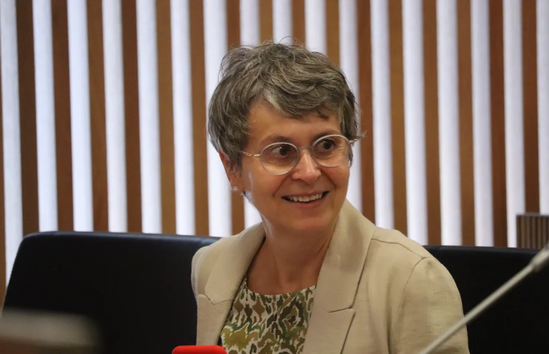 La consellera general i presidenta del grup socialdemòcrata, Susanna Vela.