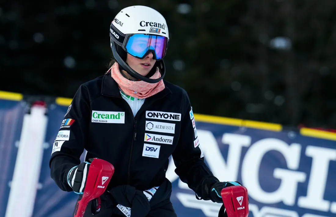 Carla Mijares, a Flachau.