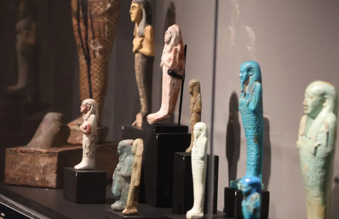 Algunes de les peces que es poden veure a l'exposició del CAEE.