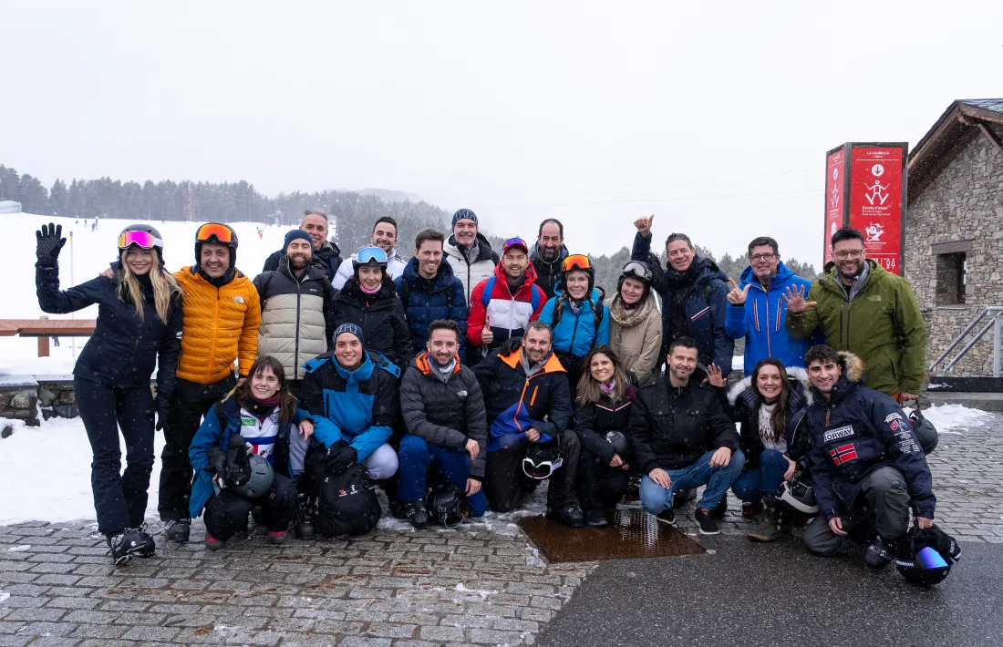 Els participants en la novena Andorra Weather Meeting.