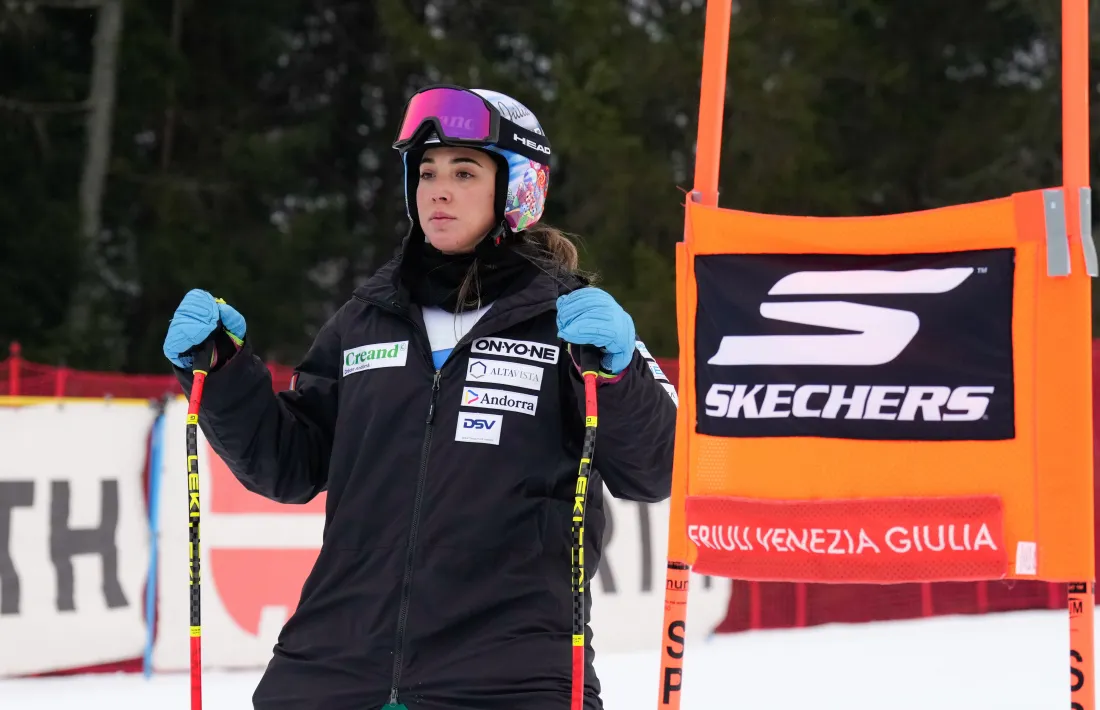 'Cande' Moreno, a Tarvisio.