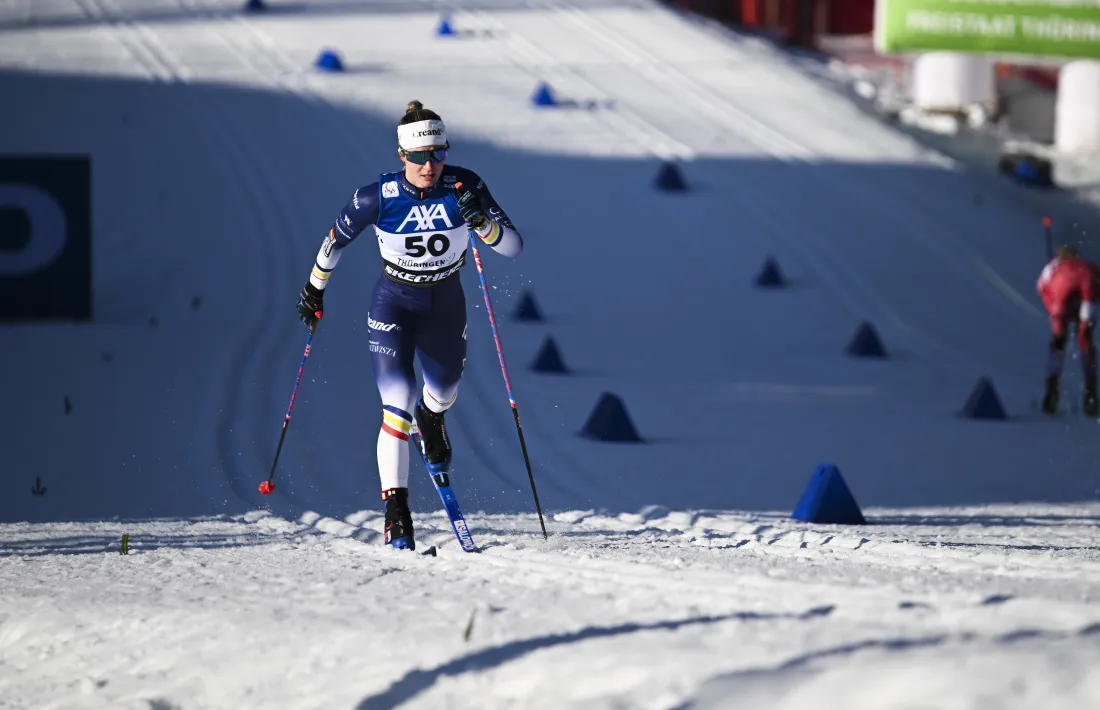 Gina del Rio, a Oberhof.