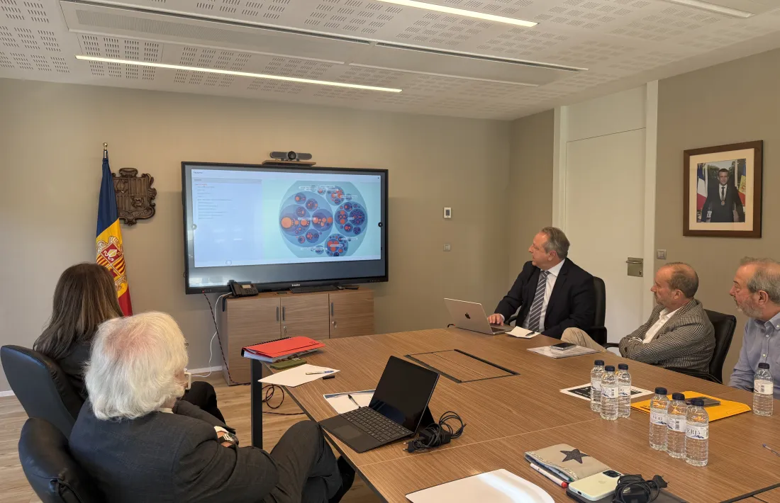 Una reunió del Consell Superior de la Justícia.