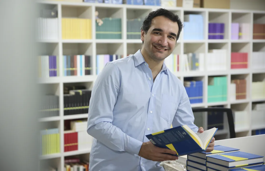 L'editor Jan Arimany.