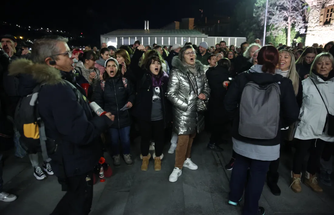 Una de les concentracions en defensa del dret a un habitatge digne.