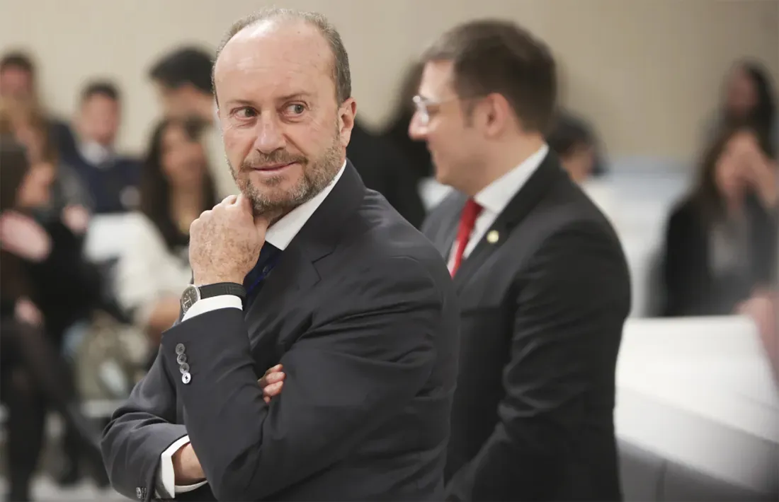 El president del Consell Superior de la Justícia, Josep Maria Rossell.