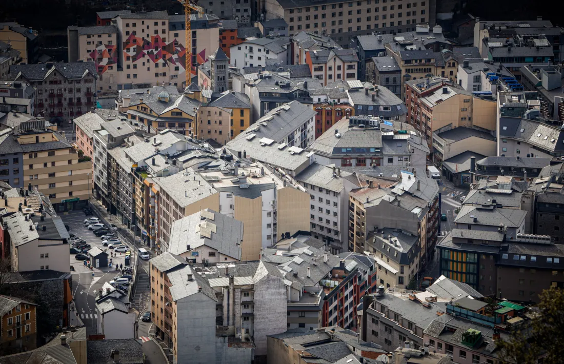 Panoràmica d'Escaldes-Engordany.