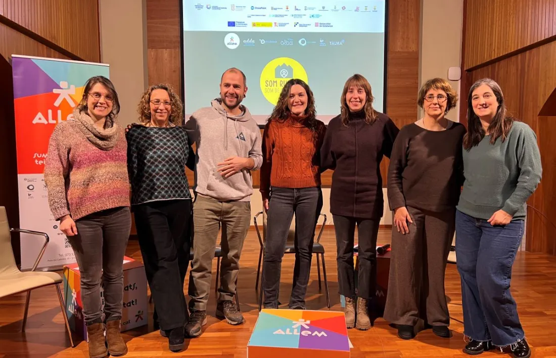 El grup que s'ha encarregat d'oferir l'acompanyament a persones en situació de vulnerabilitat i soledat no desitjada. 