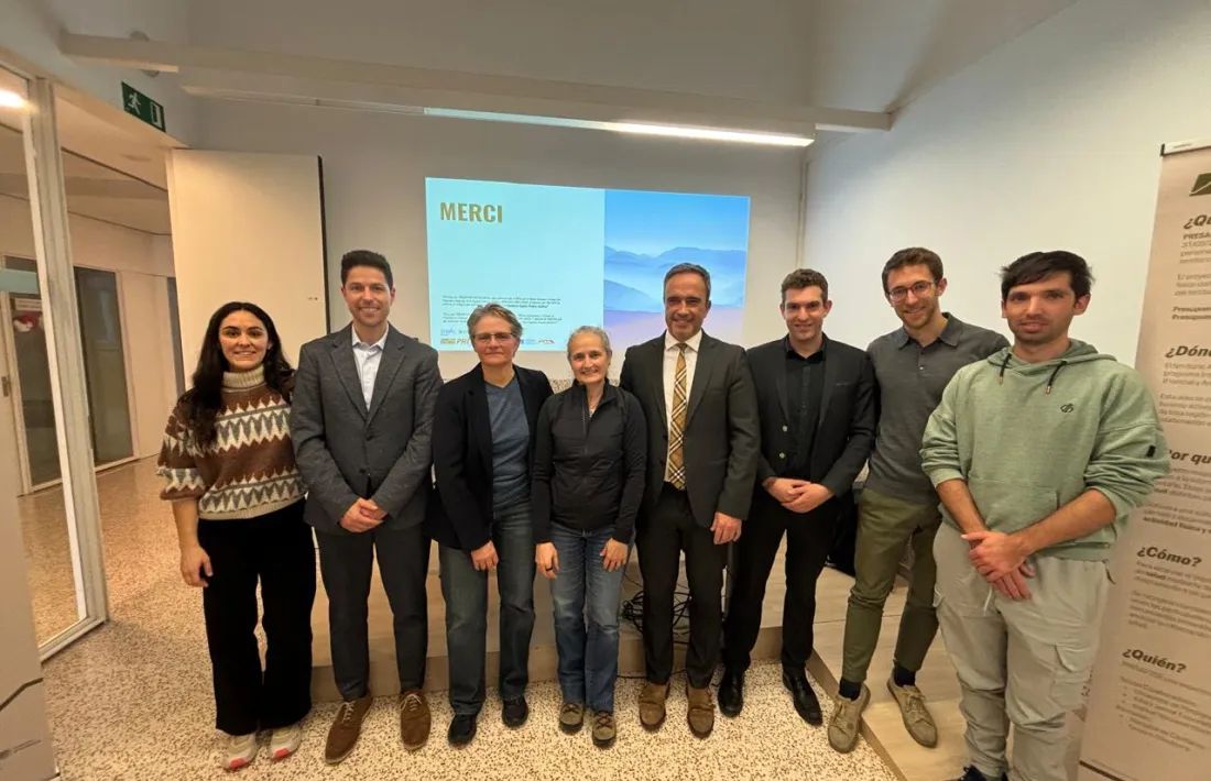 Cabanes i Poulet, a la presentació del projecte Presapter