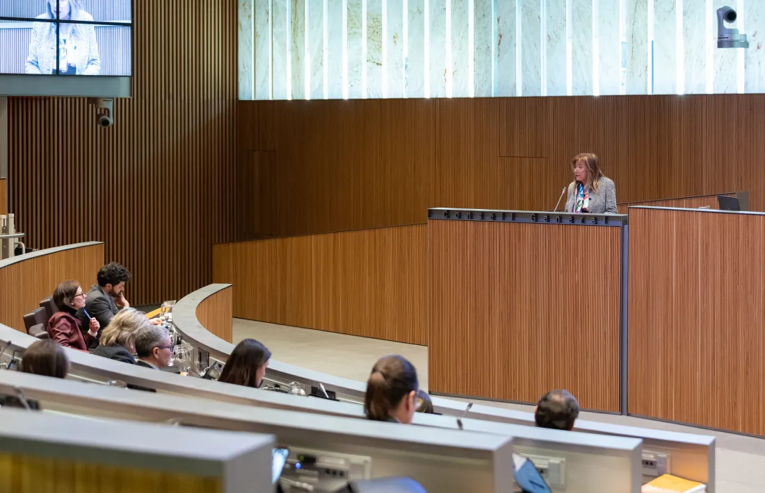 La titular d’Habitatge, Conxita Marsol, demana el vot afirmatiu de l’oposició a la segona llei òmnibus.