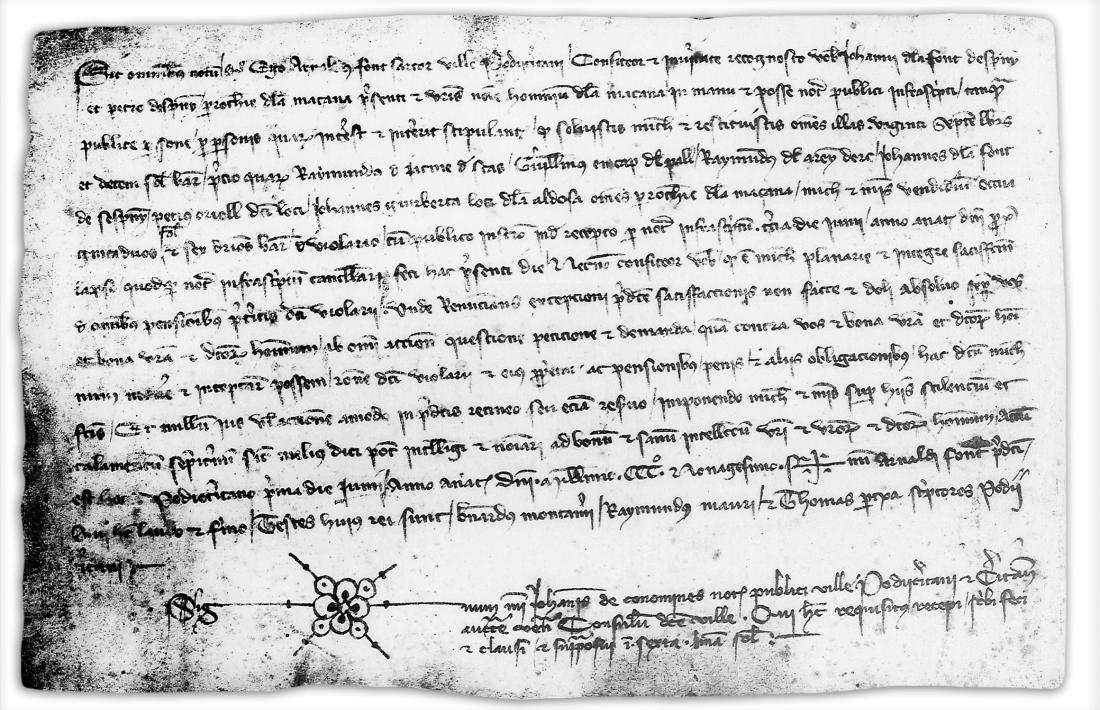 Andorra, la Massana, Arxiu Nacional, pergamí, Sèrie Arxius Comunals