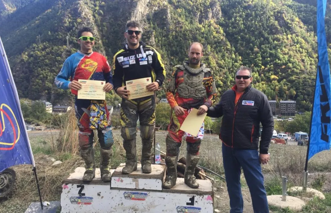  Cristian España, el millor pilot d’enduro
