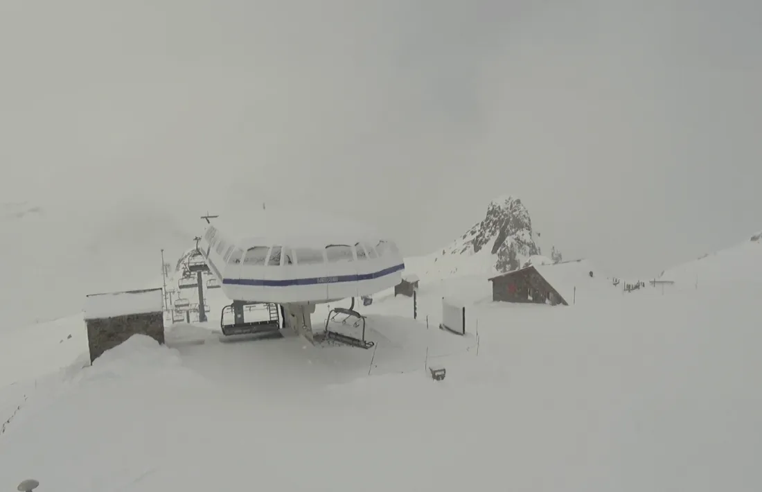 El cap de la Coma d’Arcalís aquesta tarda.