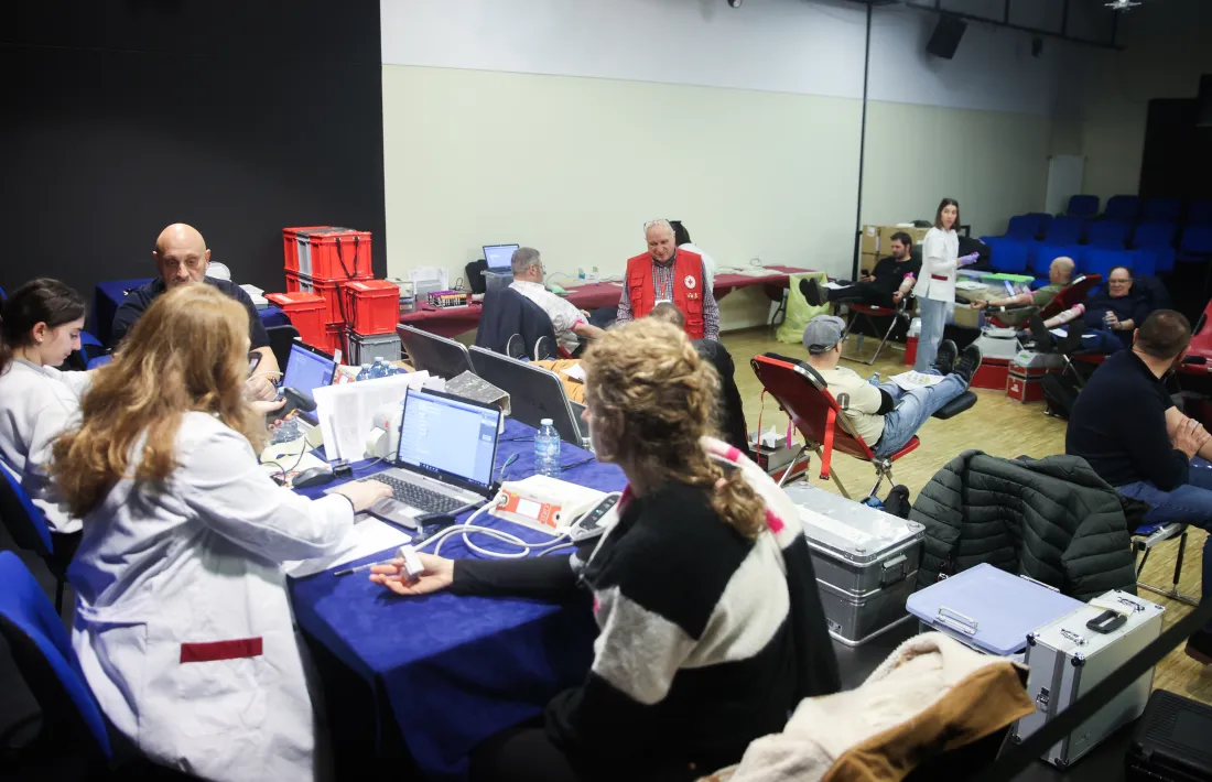 La campanya de donació s'ha portat a terme a La Llacuna.