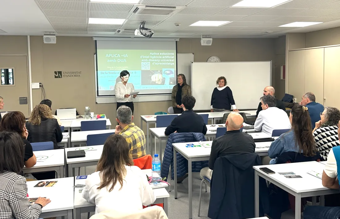 Una sessió del Cicle de Perfeccionament Professional (CPP) de l'UdA.